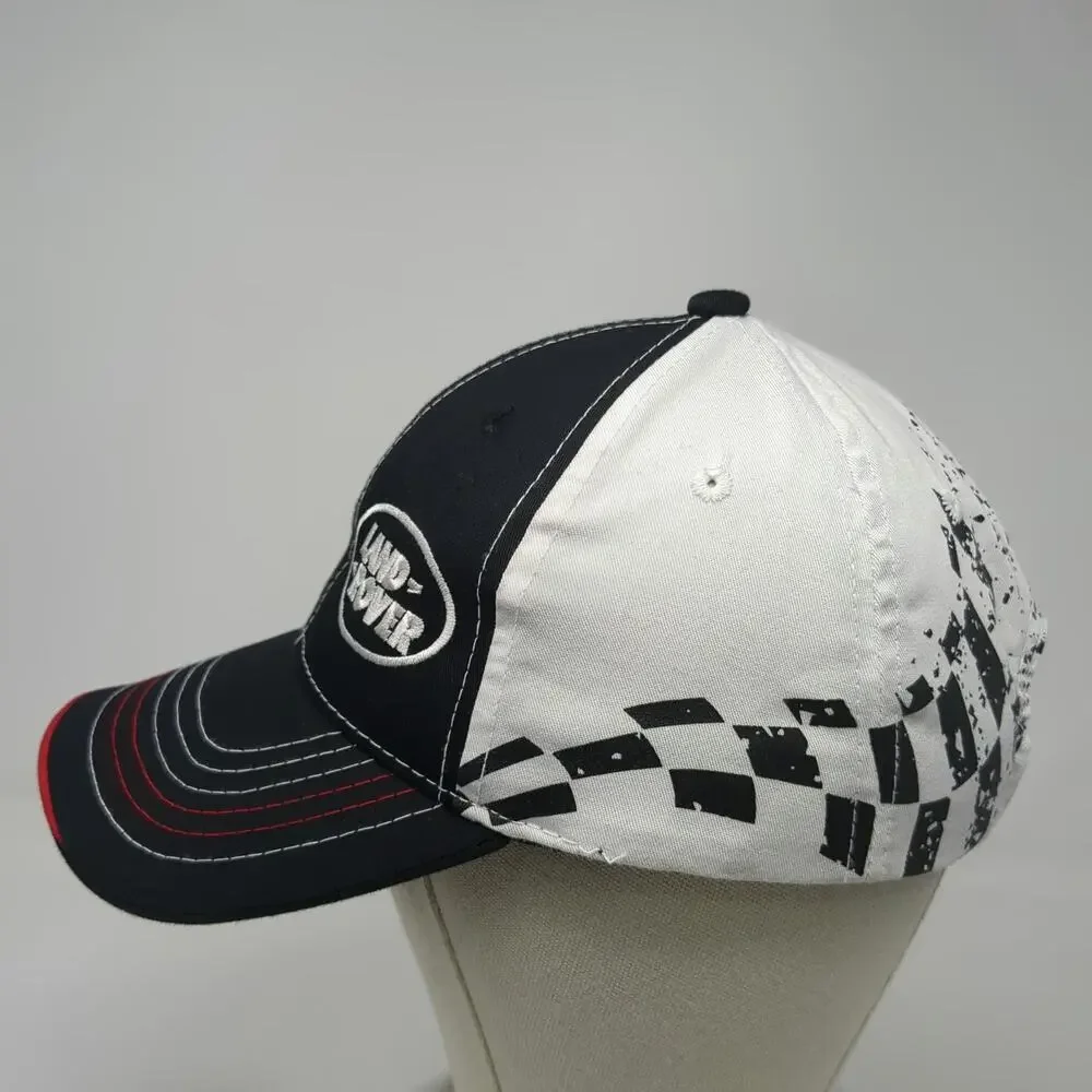 AJM International Baseball Cap Black White One Size Land Rover RPM Racing Hat - Picture 3 of 11